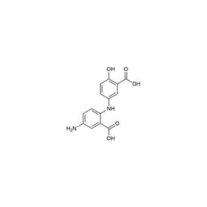 5-amino-2-(3-carboxy-4-hydroxyanilino) benzoic acid OR Mesalazine EP Impurity S